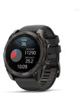 GARMIN Smartwatch - FENIX 8 AMOLED SAPPHIRE 51 mm - Schwarz