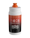 ELITE Fahrrad-Wasserflasche - FLY 550 INEOS STYLE 2024 - Weiß/Rot/Schwarz