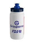ELITE Fahrrad-Wasserflasche - FLY 550 GROUPAMA-FDJ 2025 - Weiß/Blau
