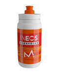 ELITE Fahrrad-Wasserflasche - FLY INEOS GRENADIER 550 ML 2026 - Weiß/Orange