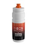 ELITE Fahrrad-Wasserflasche - FLY 750 INEOS STYLE 2024 - Weiß/Rot/Schwarz