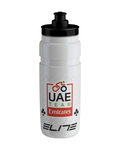 ELITE Fahrrad-Wasserflasche - FLY 750 UAE TEAM EMIRATES 2025 x - Weiß/mehrfarbig