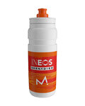 ELITE Fahrrad-Wasserflasche - FLY INEOS GRENADIER 750 ML 2026 - Weiß/Orange