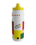 ELITE Fahrrad-Wasserflasche - FLY TOUR DE FRANCE COLORS 750 ML 2026 - Weiß/Gelb/Rot