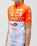 GOBIK Kurzarm Fahrradtrikot - ROCKET INEOS GRENADIERS 26 - Weiß/Orange