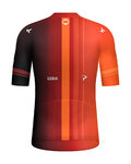GOBIK Kurzarm Fahrradtrikot - ODYSSEY INEOS GRENADIERS 2024 - Rot/Orange