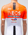 GOBIK Kurzarm Fahrradtrikot - ODYSSEY INEOS GRENADIERS 26 - Weiß/Orange