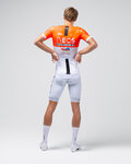 GOBIK Kurzarm Fahrradtrikot - ODYSSEY INEOS GRENADIERS 26 - Weiß/Orange