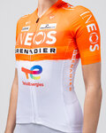GOBIK Kurzarm Fahrradtrikot - ODYSSEY INEOS GRENADIERS 26 - Weiß/Orange