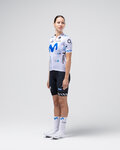GOBIK Kurzarm Fahrradtrikot - ODYSSEY MOVISTAR TEAM 26 - Weiß/Blau