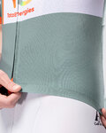 GOBIK Kurzarm Fahrradtrikot - ODYSSEY NETCOMPANY INEOS 26 - Grün/Orange