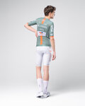GOBIK Kurzarm Fahrradtrikot - ODYSSEY NETCOMPANY INEOS 26 - Grün/Orange
