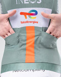 GOBIK Kurzarm Fahrradtrikot - ODYSSEY NETCOMPANY INEOS 26 - Grün/Orange