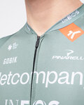 GOBIK Kurzarm Fahrradtrikot - ODYSSEY NETCOMPANY INEOS 26 - Grün/Orange
