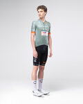GOBIK Kurzarm Fahrradtrikot - ODYSSEY NETCOMPANY INEOS 26 - Grün/Orange