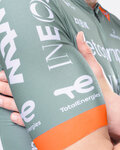GOBIK Kurzarm Fahrradtrikot - ODYSSEY NETCOMPANY INEOS 26 - Grün/Orange