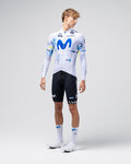 GOBIK Langarm Fahrradtrikot für den Sommer - HYDER MOVISTAR TEAM 26 - Weiß