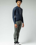 GOBIK Langarm Fahrradtrikot für den Winter - HYDER BLEND - Blau