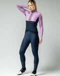 GOBIK Langarm Fahrradtrikot für den Winter - HYDER BLEND WOMEN - Lila/Blau