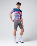 GOBIK Kurzarm Fahrradtrikot - CX PRO 4.0 - Blau/Rosa