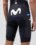 GOBIK Kurze Fahrradhose mit Trägern - LIMITED 6.0 K10 MOVISTAR TEAM 26 - Blau
