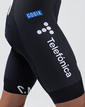 GOBIK Kurze Fahrradhose mit Trägern - LIMITED 6.0 K10 MOVISTAR TEAM 26 - Blau