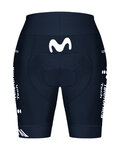 GOBIK Fahrradshorts ohne Träger - LIMITED K9 MOVISTAR TEAM 2024 LADY - Blau/Weiß