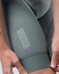 GOBIK Kurze Fahrradhose mit Trägern - MATT COMPACT 2.0 - Grau/Grün