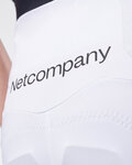 GOBIK Kurze Fahrradhose mit Trägern - LANCER NETCOMPANY INEOS DIAMOND 26 - Weiß