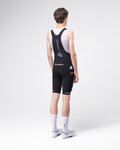 GOBIK Kurze Fahrradhose mit Trägern - LANCER NETCOMPANY INEOS 26 - Schwarz