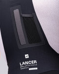 GOBIK Kurze Fahrradhose mit Trägern - LANCER NETCOMPANY INEOS 26 - Schwarz