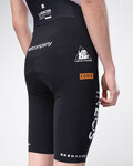 GOBIK Kurze Fahrradhose mit Trägern - LANCER NETCOMPANY INEOS 26 - Schwarz