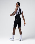 GOBIK Kurze Fahrradhose mit Trägern - ABSOLUTE  7.0 COMPACT - Schwarz