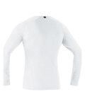 GORE Langarm Fahrrad-Shirt - BASE LAYER - Weiß
