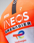 GOBIK Fahrradweste - PLUS 2.0 INEOS GRENADIERS 26 - Weiß/Orange