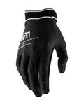100% SPEEDLAB Langfinger-Fahrradhandschuhe - RIDEFIT - Schwarz