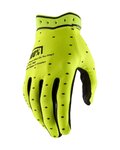 100% SPEEDLAB Langfinger-Fahrradhandschuhe - RIDEFIT - Gelb