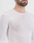 SPORTFUL Langarm Fahrrad-Shirt - MIDWEIGHT LAYER - Weiß