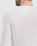 SPORTFUL Langarm Fahrrad-Shirt - MIDWEIGHT LAYER - Weiß