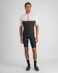 SPORTFUL Kurzarm Fahrradtrikot - PISTA - Weiß/Schwarz