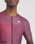 SPORTFUL Kurzarm Fahrradtrikot - LIGHT - Lila/bordeaux