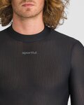 SPORTFUL Langarm Fahrrad-Shirt - WINTER LAYER TEE LS - Schwarz