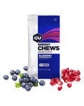 GU Ernährung für Radfahrer - ENERGY CHEWS 60 g BLUEBERRY POMEGRANATE