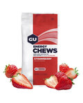 GU Ernährung für Radfahrer - ENERGY CHEWS 60 g STRAWBERRY