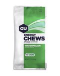 GU Ernährung für Radfahrer - ENERGY CHEWS 60 G WATERMELON