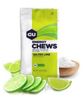 GU Ernährung für Radfahrer - ENERGY CHEWS 60 g SALTED LIME