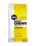 GU Ernährung für Radfahrer - ENERGY CHEWS 60 G LEMONADE