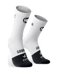GOBIK Klassische Fahrradsocken - LIGHTWEIGHT 2.0 INEOS GRENADIERS 26 - Weiß/Schwarz