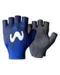 GOBIK Fingerlose Fahrradhandschuhe - VIPER MOVISTAR TEAM 2024 - Blau/Weiß