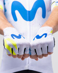 GOBIK Fingerlose Fahrradhandschuhe - VIPER MOVISTAR TEAM 26 - Weiß